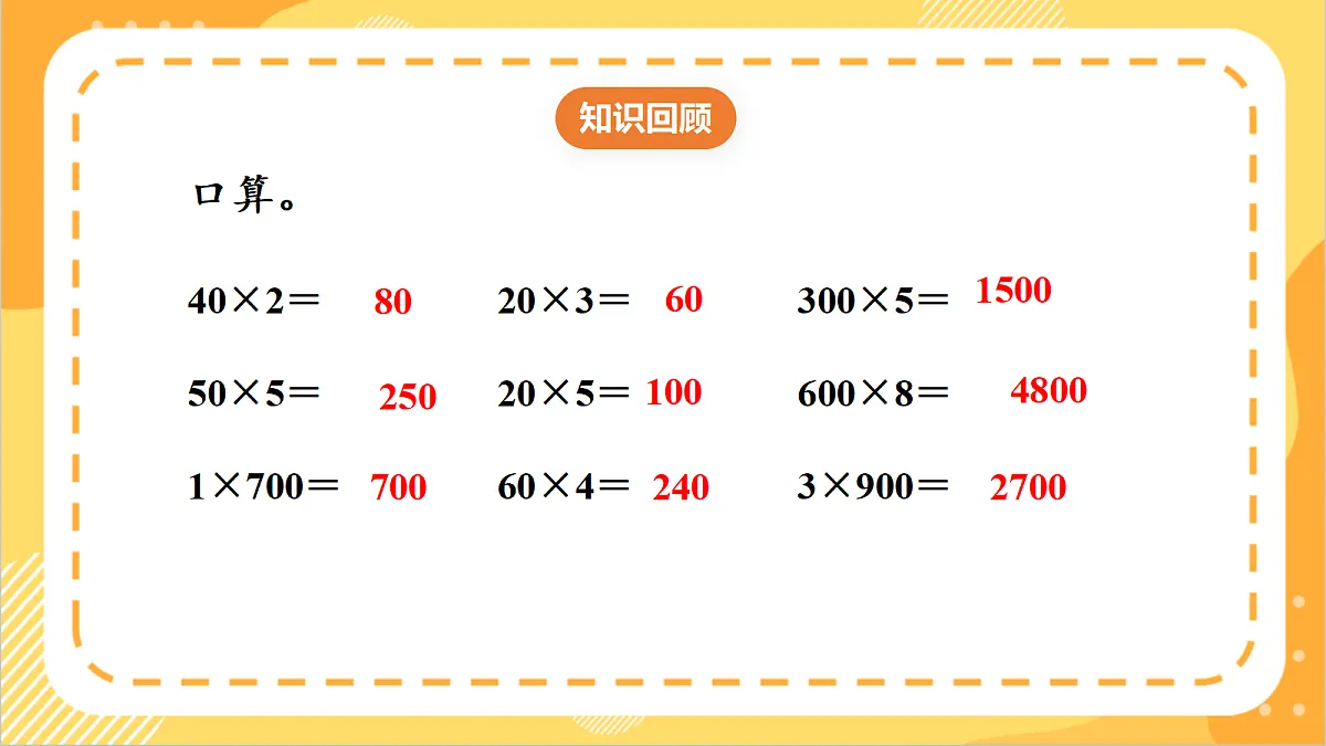 1.2《 两位数乘一位数的估算》 课件 北京版数学三上第4页