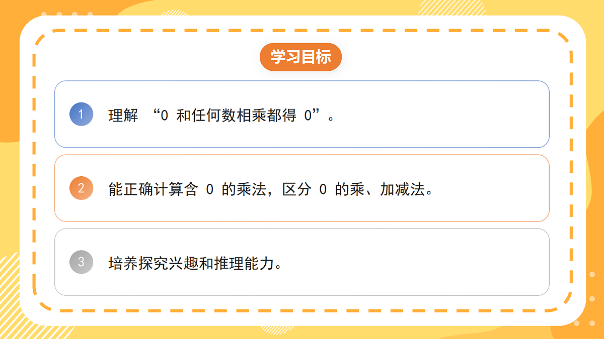 1.5《一个因数是0的乘法》 课件 北京版数学三上第2页