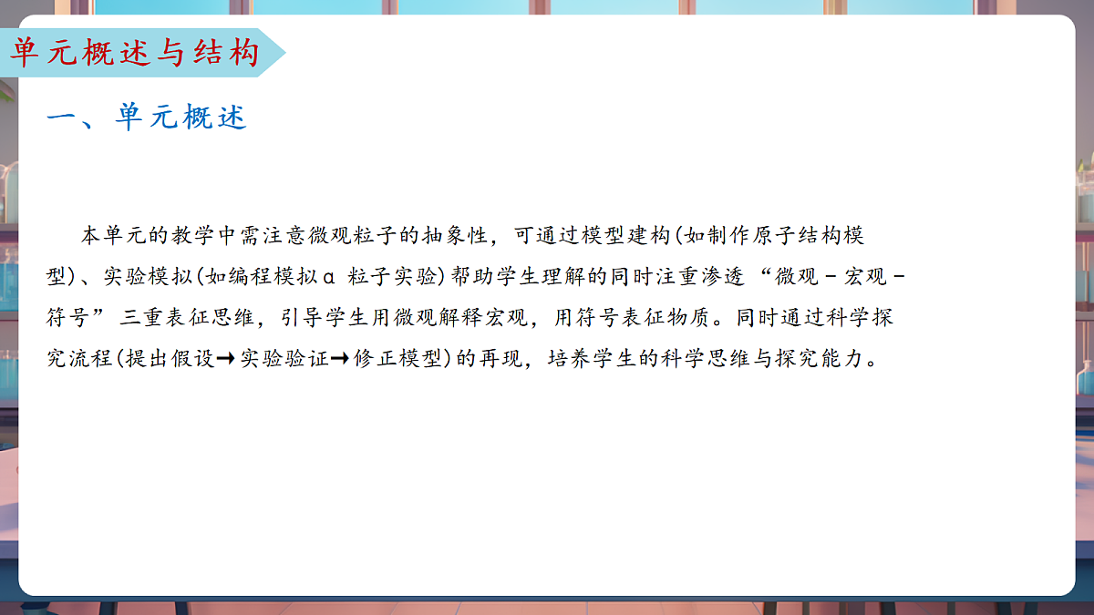 第二单元 认识物质的构成(单元解读课件)化学鲁教版2024九年级上册第7页