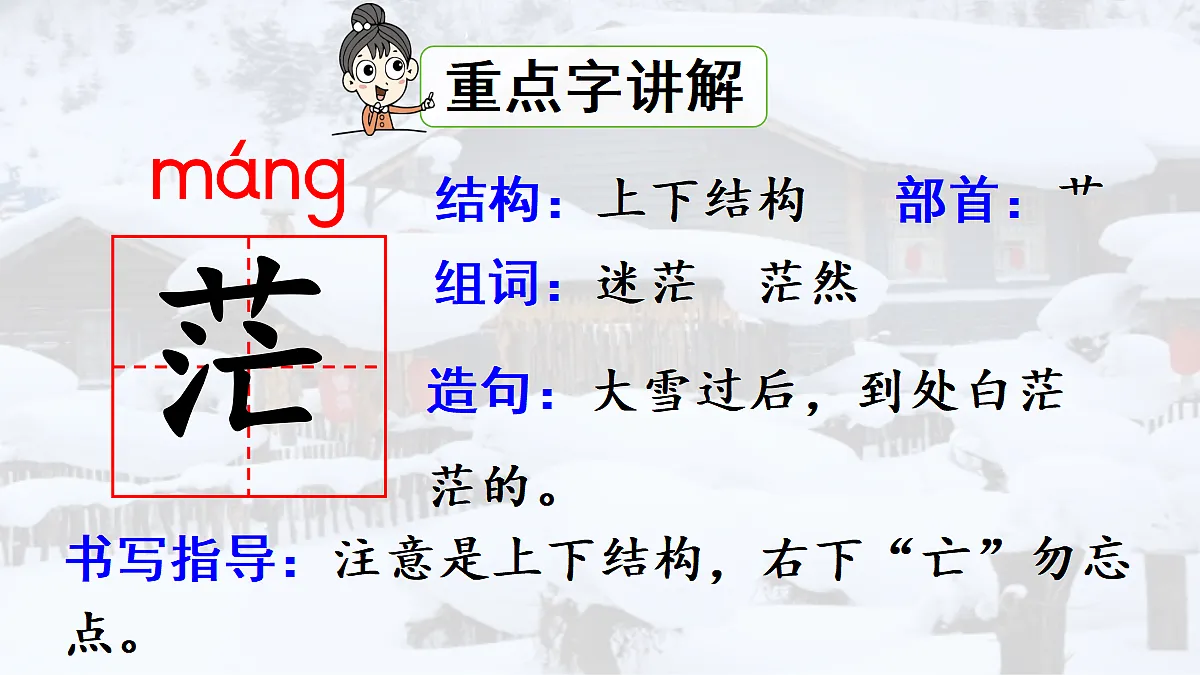 【教学课件】21.第一场雪第1课时第7页