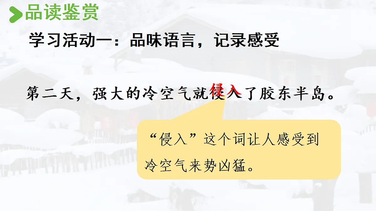 【教学课件】21.第一场雪第2课时第3页