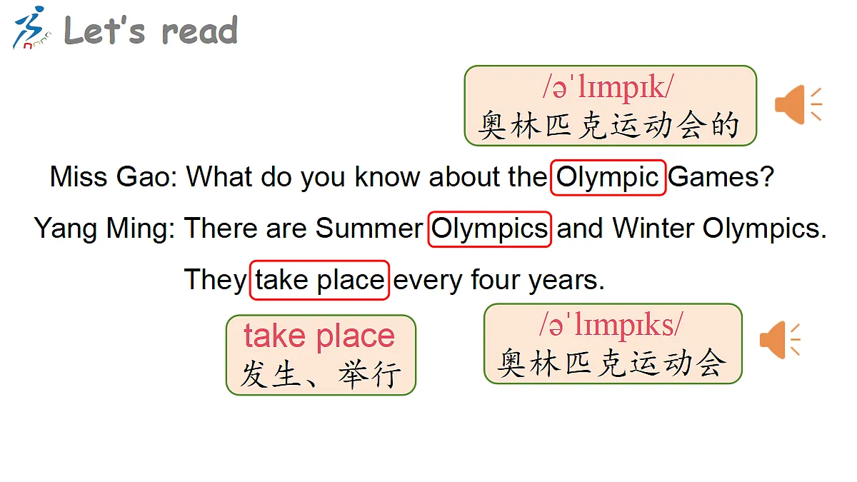 Lesson 2 What do you know about the Olympic Games?第5页