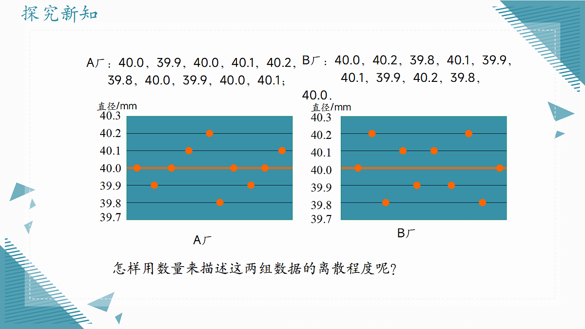 2026学年苏科版(2024)初中数学九年级上册(2024)4.4 数据的离散程度课件第4页