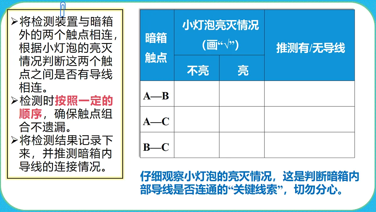 苏教版(2024)四上科学 3单元 《10 解暗箱》课件PPT第7页