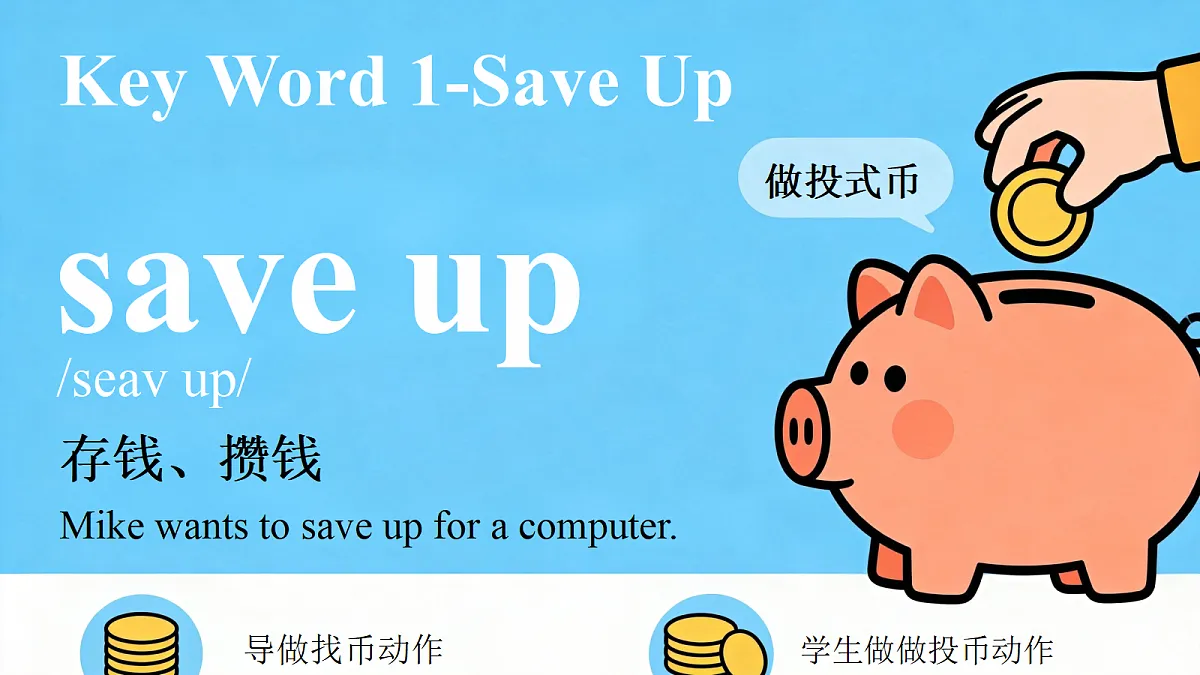 2026秋pep人教版六上英语Unit4 Managing money well PartB Lets learn 课件第6页