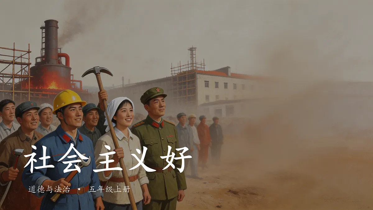 第7课《社会主义好》课件第1页