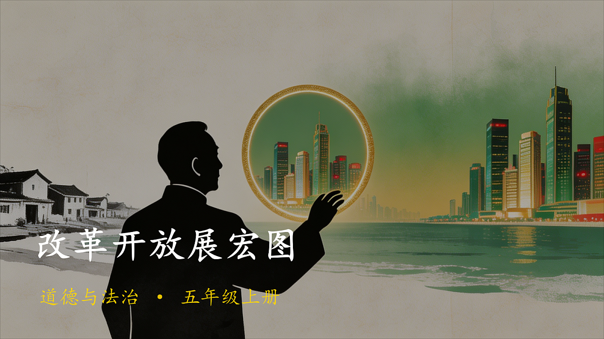 第8课《改革开放展宏图》课件第1页