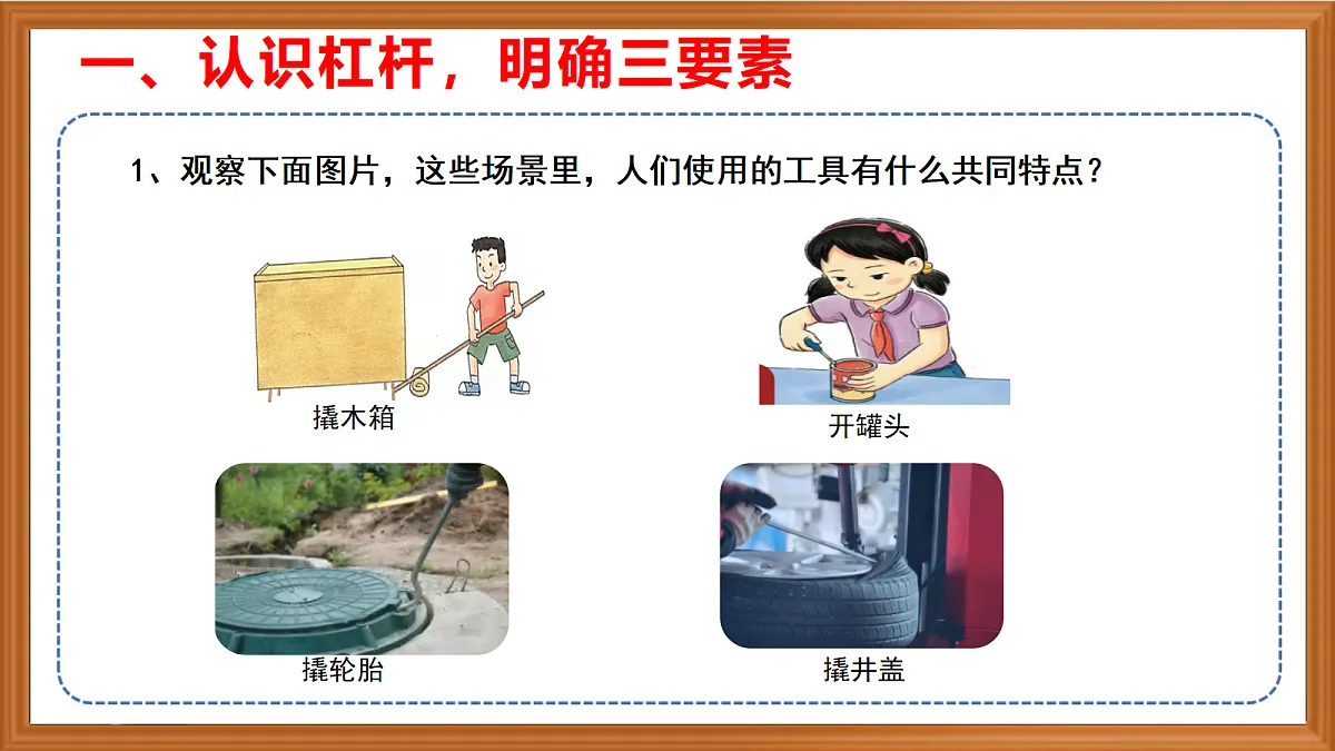 苏教版小学科学五年级上册第四单元《13 撬重物的窍门》课件+作业+视频第4页