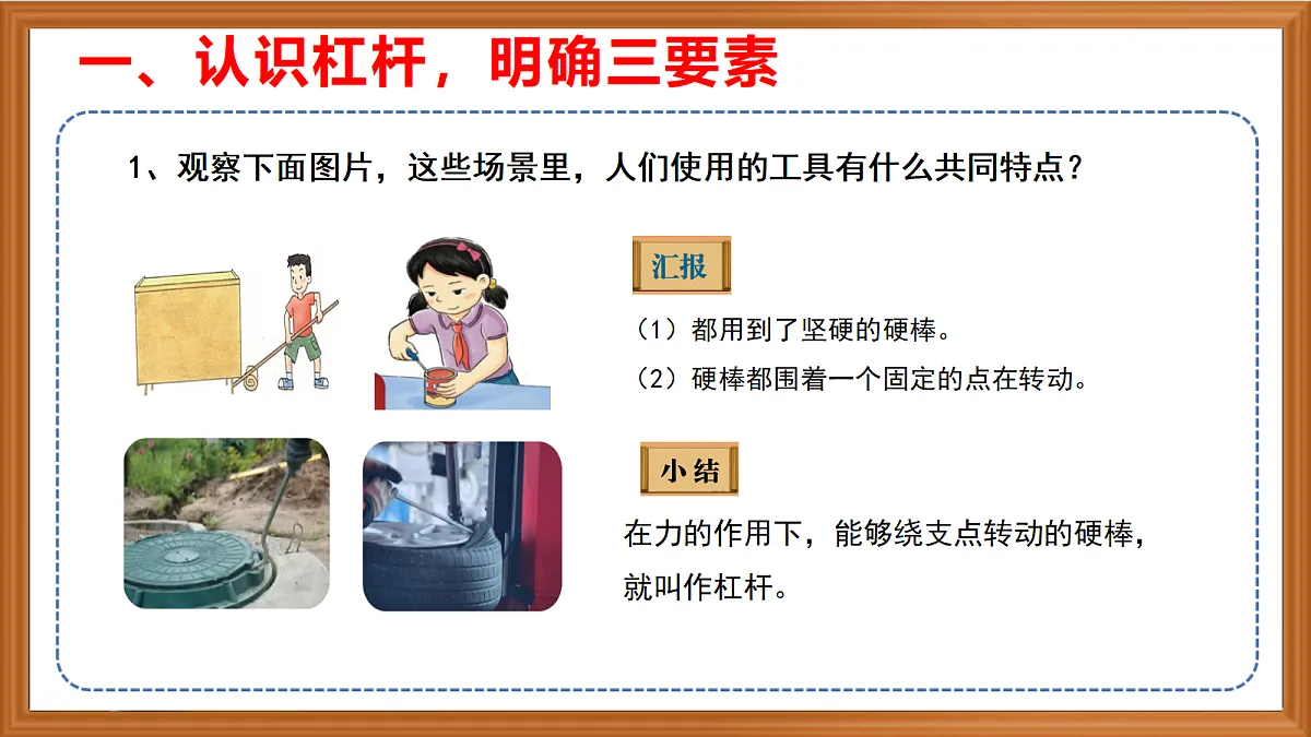苏教版小学科学五年级上册第四单元《13 撬重物的窍门》课件+作业+视频第5页