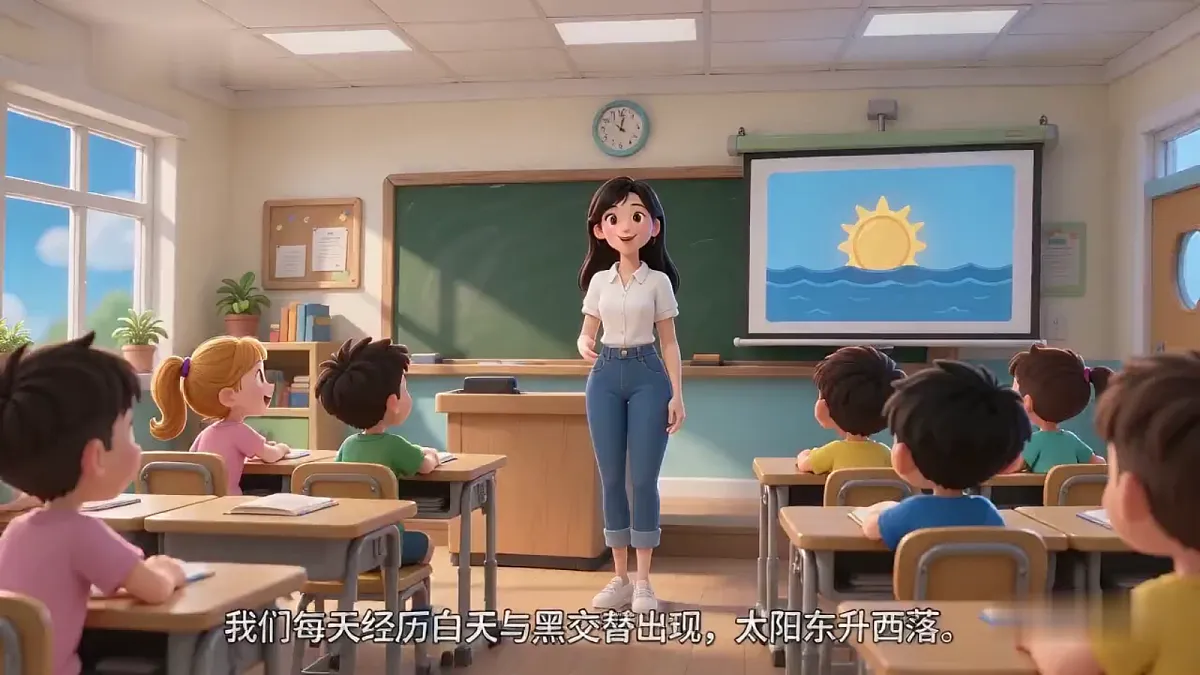 《昼夜交替的解释》课件第3页