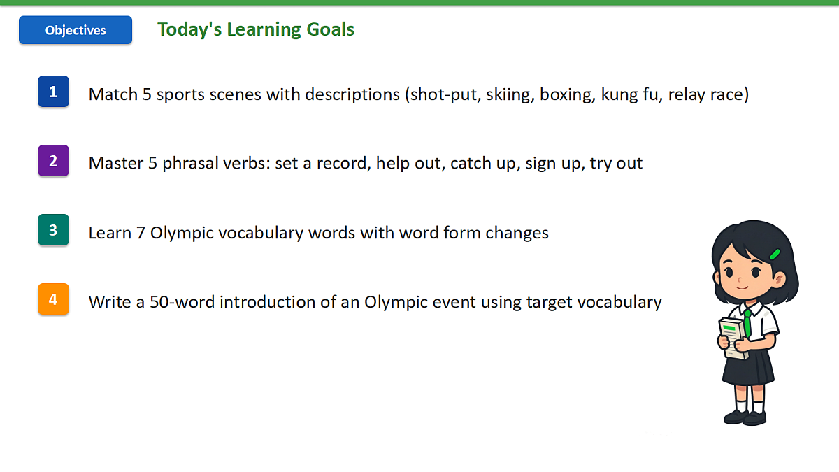 新人教版(2024)英语九年级(初三)上册-Unit 8 More than a Game Vocabulary in Use 词汇课(lesson 5)第2页