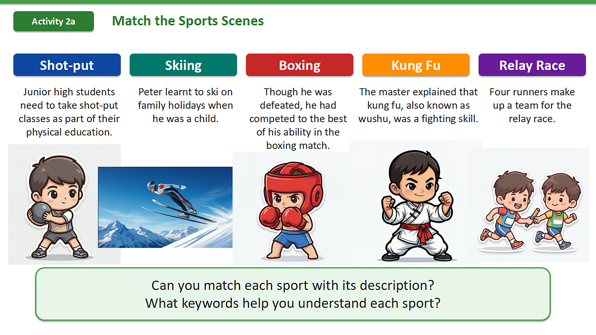 新人教版(2024)英语九年级(初三)上册-Unit 8 More than a Game Vocabulary in Use 词汇课(lesson 5)第5页