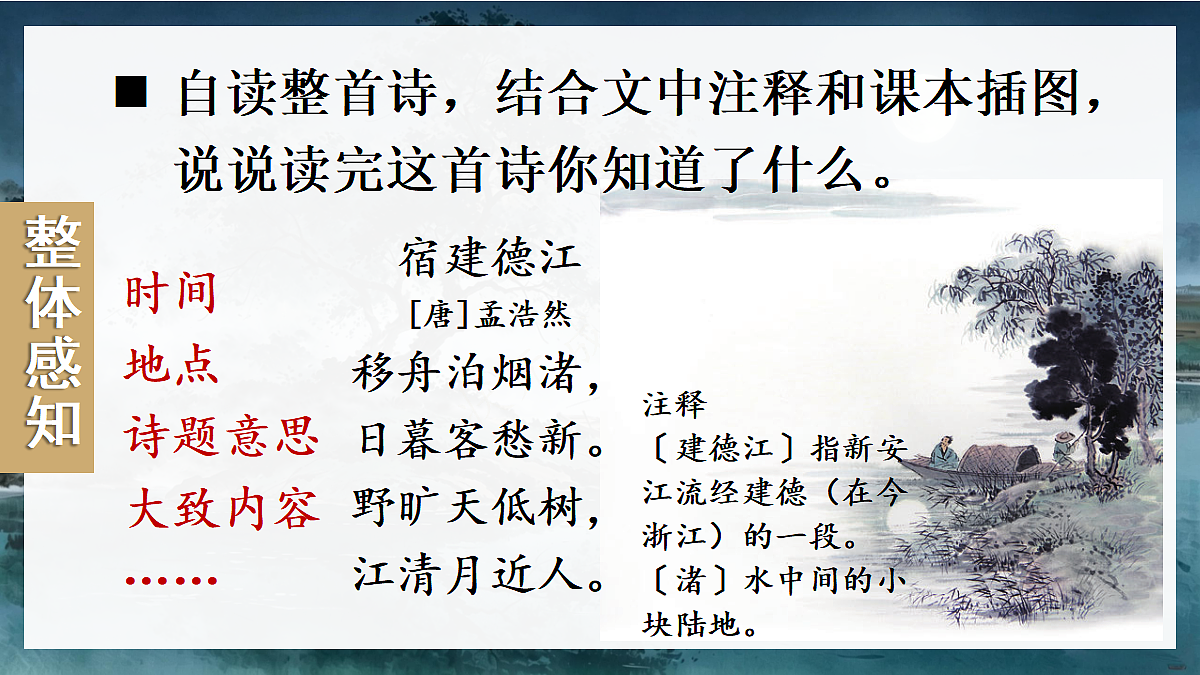 3 古诗词三首【教案版】第7页