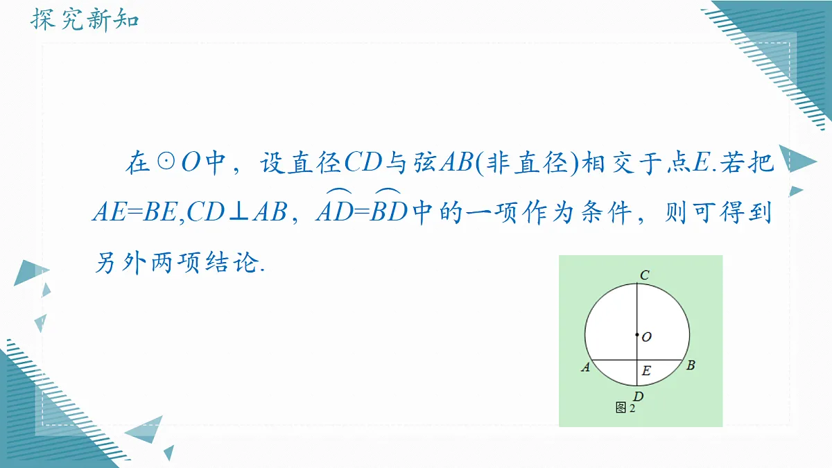 2026学年冀教版(2024)初中数学九年级上册(2024)28.4 垂径定理课件第7页