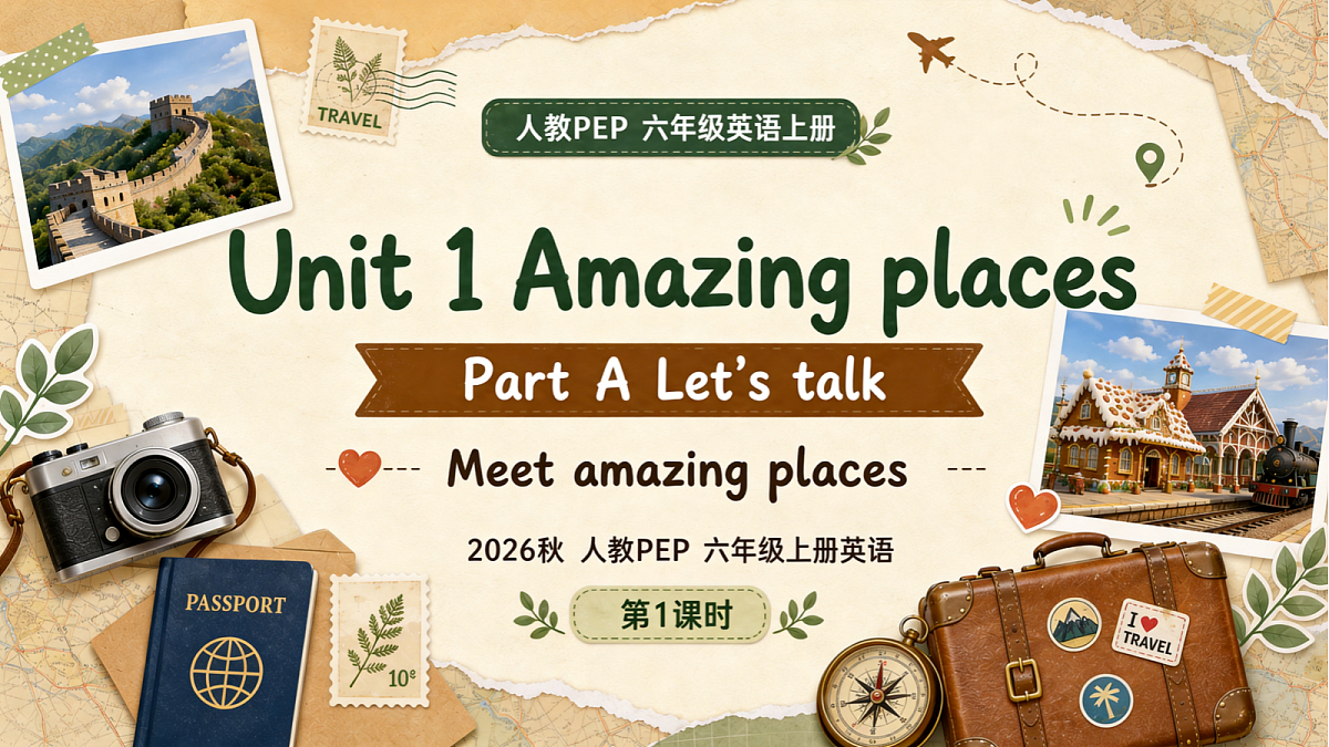 U1L1 Part A Let’s talk 课件第1页