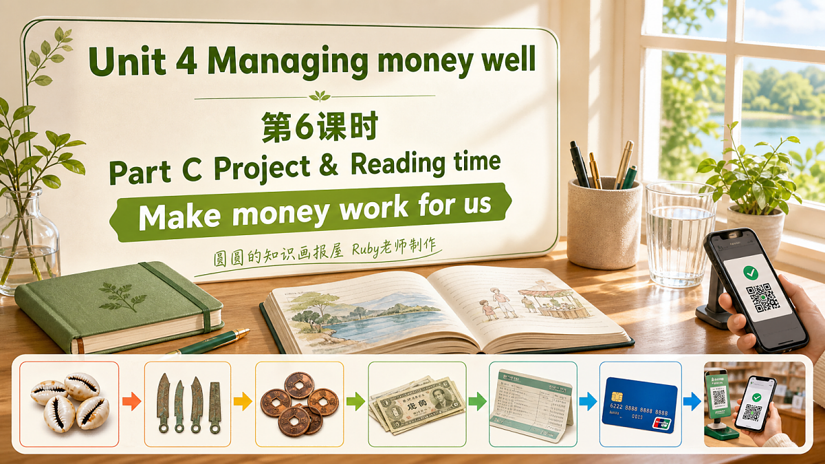 U4L6 Part C Project & Reading time 课件第1页