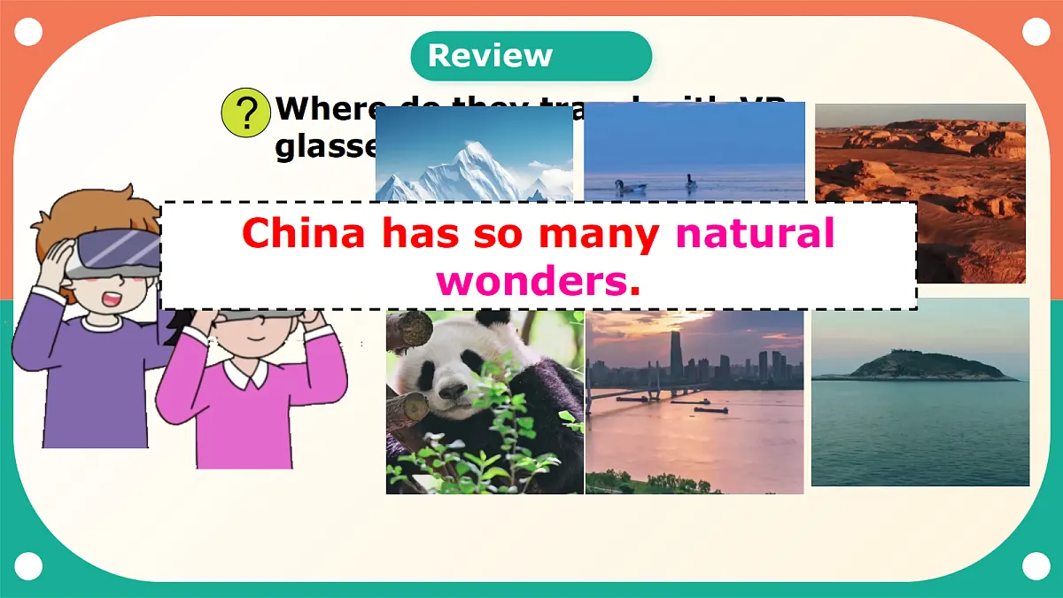 Unit 3《Wonderful nature》Start up 课件 外研版英语六上第6页
