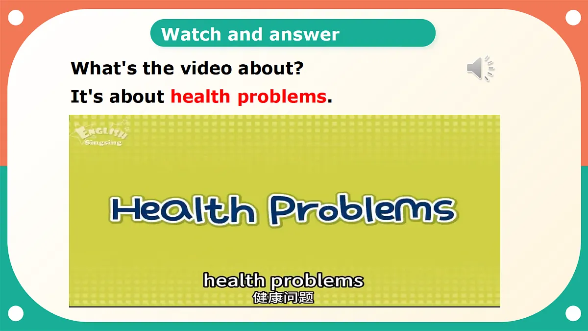 Unit 5《Health matters》Get ready 课件 外研版英语六上第1页