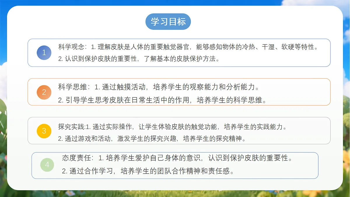 2.6 《摸一摸》(教学课件)青岛版(五四制)科学一上第2页