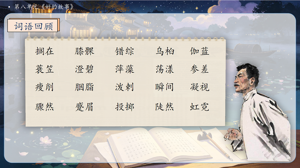 统编版语文六上-24. 好的故事(第2课时)(课件)第3页