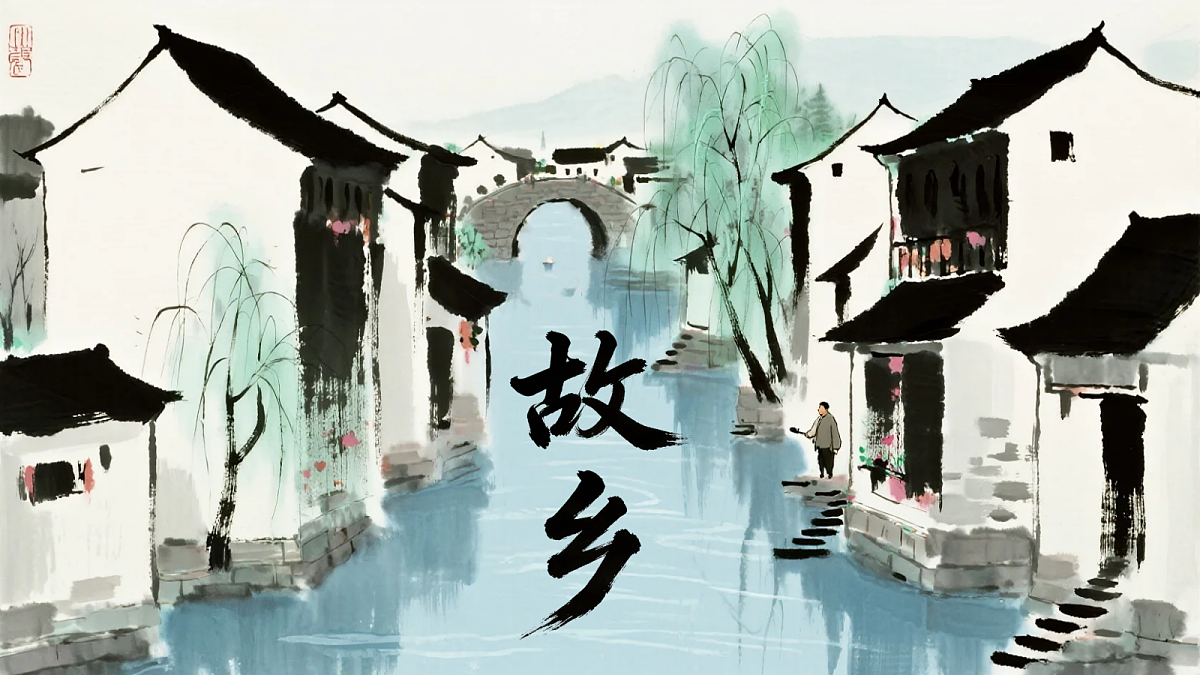 《15 故 乡》课件第1页