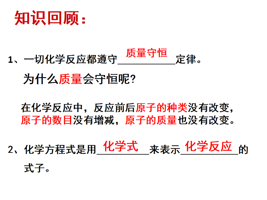 人教版九年級(jí)化學(xué)上冊(cè)第五單元 課題2　如何正確書寫化學(xué)方程式-課件(共31張PPT)第2頁(yè)