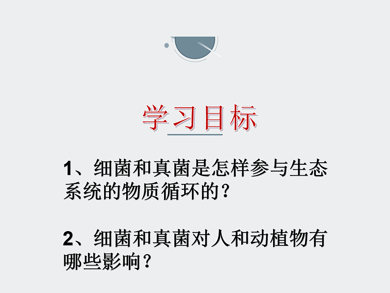 人教版八年级上册生物 5.4.4 细菌和真菌在自然界中的作用课件第2页