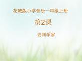 律动《去同学家》课件PPT+素材