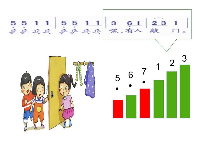 湘艺版 一年级上册音乐 第四课 （音乐游戏）好朋友来啦课件第4页