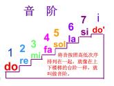 花城版小学音乐二年级下册3.1 歌曲《音阶歌》课件（10张，内嵌音频）