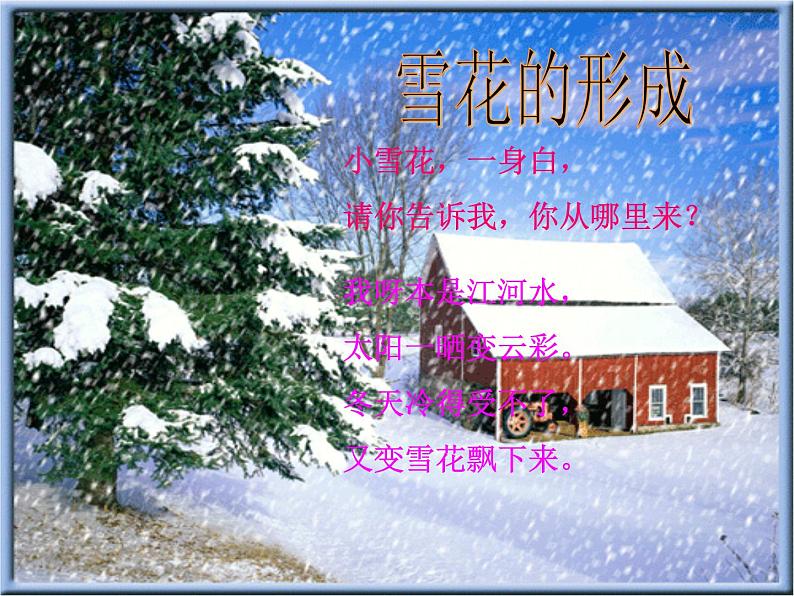 雪花PPT课件免费下载03