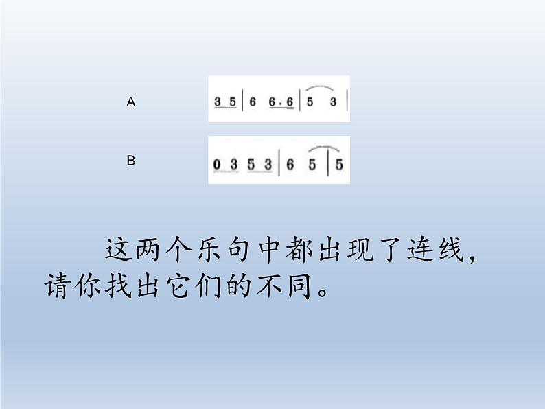 人教版新课标四年级上册音乐 第三单元 音乐知识  连线（课件）第4页