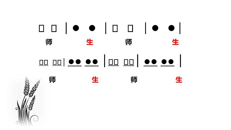 六年级上册音乐（听赏与跟唱）打麦号子 湘文艺版 (共13张PPT) 课件PPT第3页