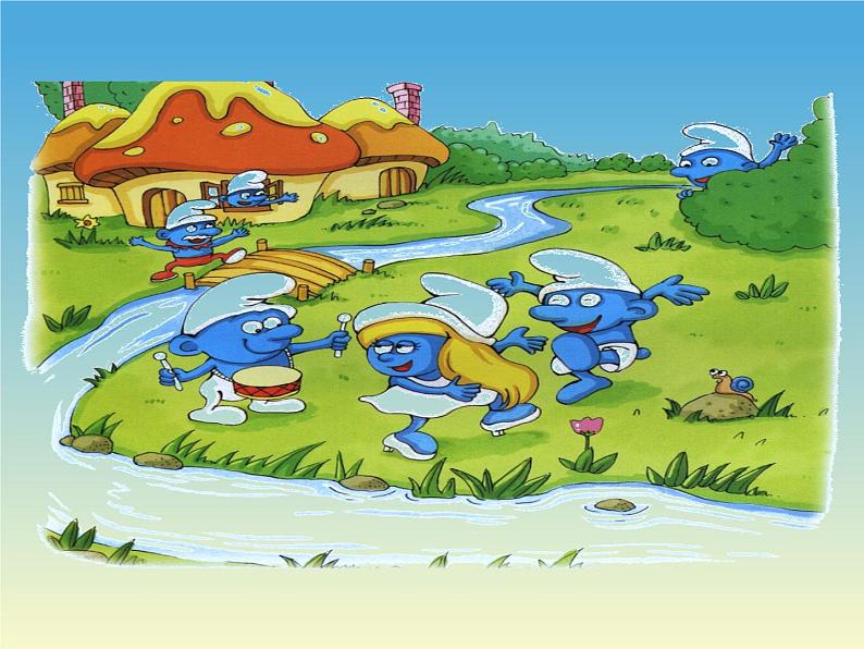 湘艺版 一年级上册音乐 第四课 蓝精灵之歌_课件第4页