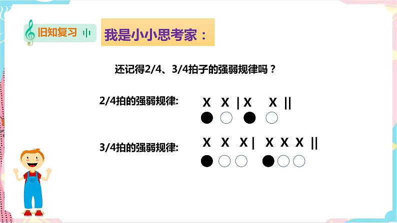 小学音乐花城版一年级下册第10课第2课时《 感受节拍》 课件(19张PPT)+教案+素材03