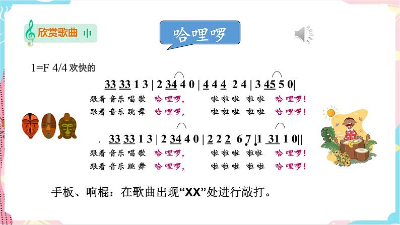 花城版二年级下册第11课 第一课时 哈哩噜 课件+教案+素材06