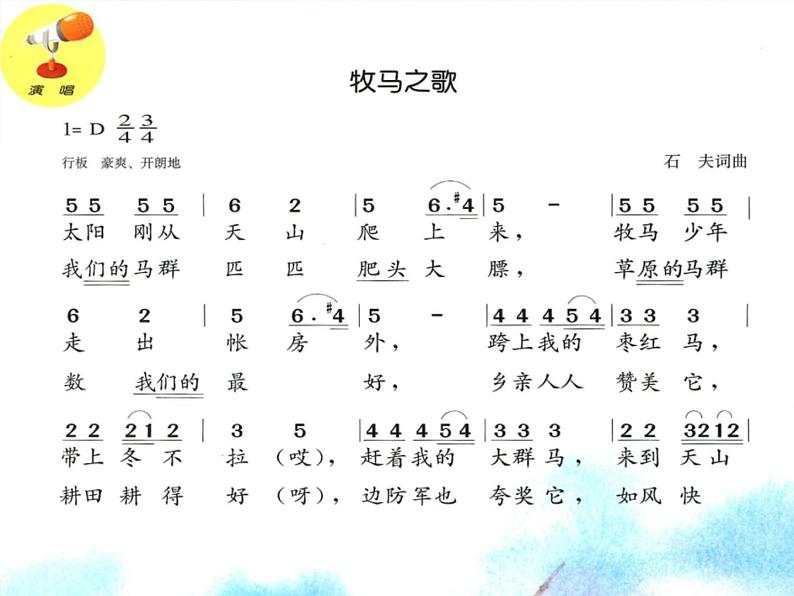 《牧马之歌》课件第3页