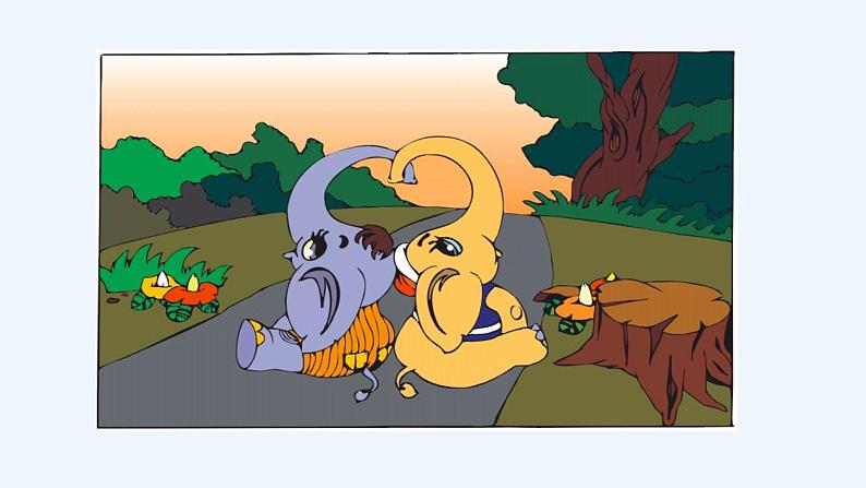 人音版小学一年级音乐下册第4课长鼻子  两只小象课件第6页