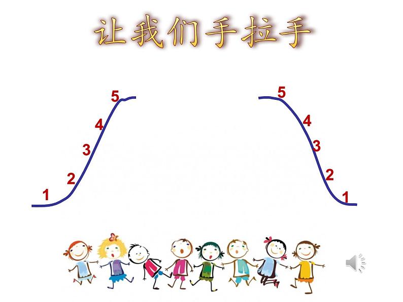 人音版小学一年级音乐下册第3课手拉手  让我们手拉手课件第2页