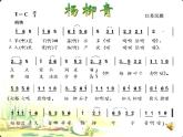 音乐 人音版（简谱）四年级上册  第二课  杨柳青（课件）
