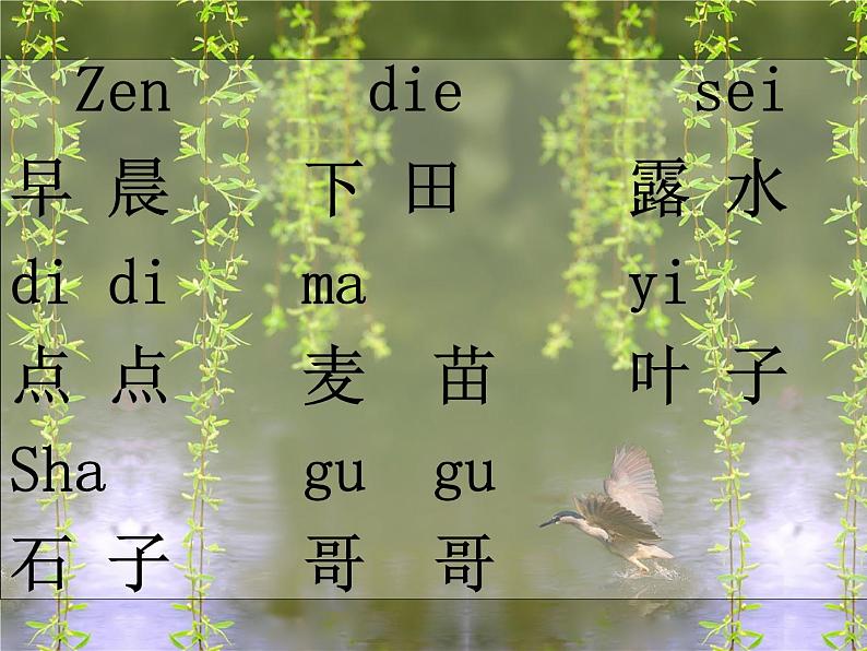 音乐 人音版（简谱）四年级上册  第二课  杨柳青（课件）05