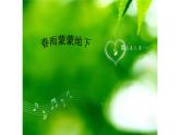 三年级下册音乐课件-2-聆听-春雨蒙蒙地下-沪教版(共12张PPT)