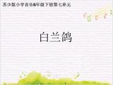 彼岸新潮声  /  白兰鸽课件PPT