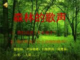 湘艺版音乐三年级上册第四课 （听赏）森林的歌声 课件 教案