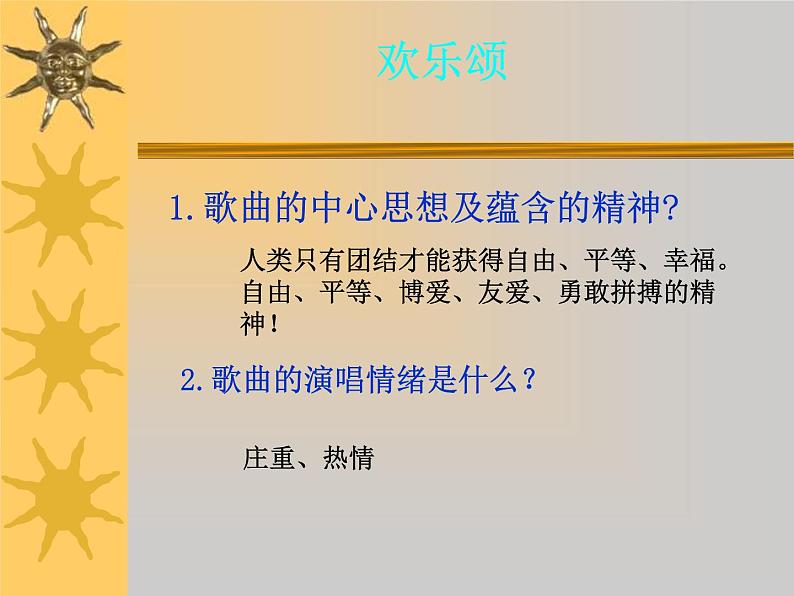 小学音乐欢乐颂PPT第8页