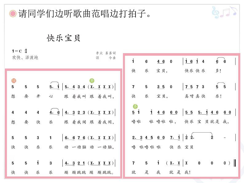 小学音乐快乐宝贝-课件-(1)PPT第4页