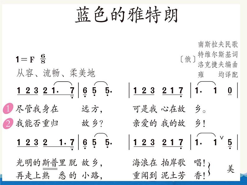 小学音乐蓝色的雅特朗-课件ppt07