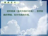 蓝天向我们召唤PPT课件免费下载