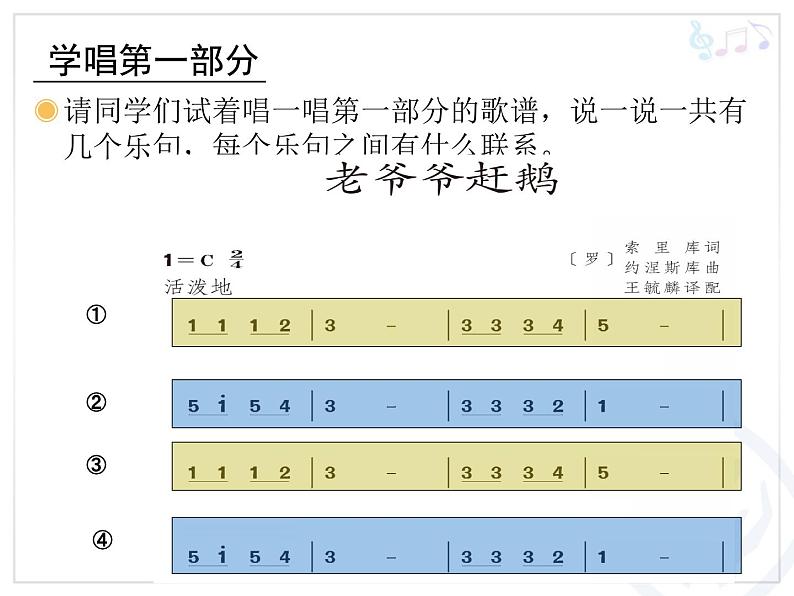 小学音乐老爷爷赶鹅-课件-(6)ppt第6页