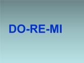 小学音乐六年级下音乐课件-DoReMi1人音版ppt (1)